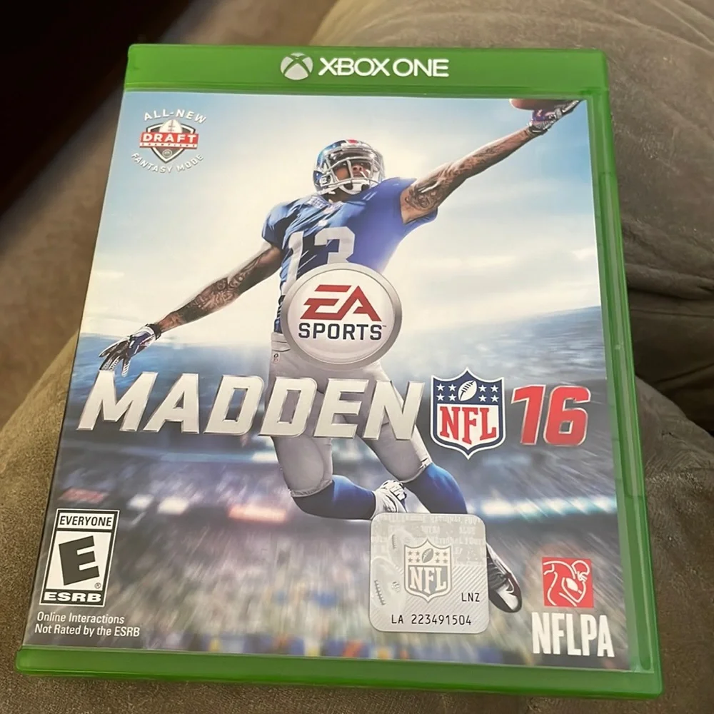 Madden NFL 16 Video Game for Xbox One